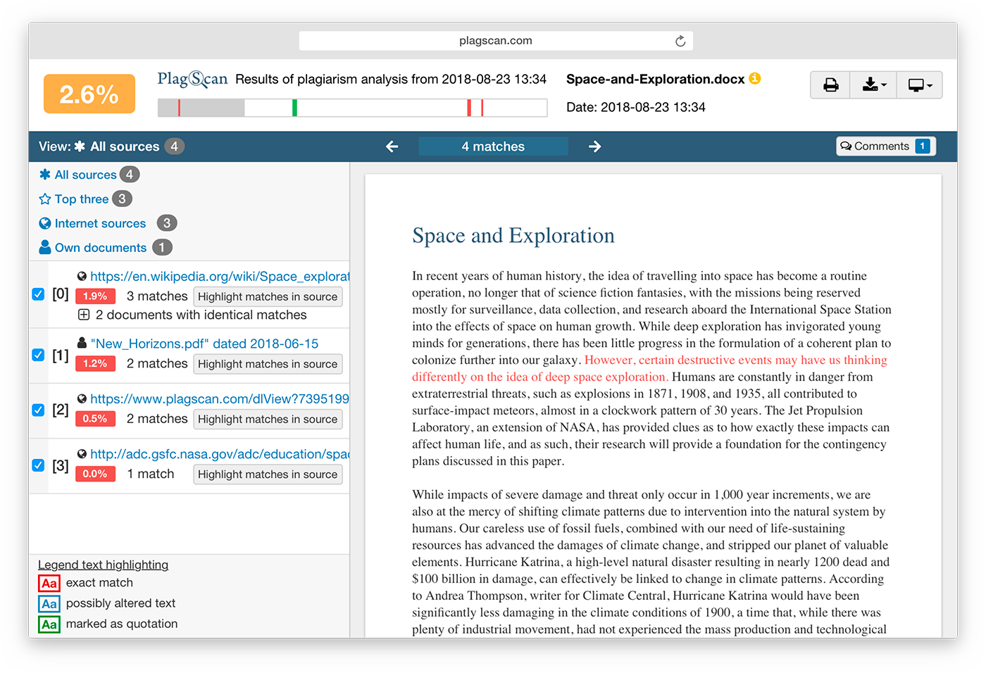 how to check plagiarism for research paper free